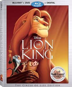 New The Lion King Signature Collection Blu Ray Dvd Digital