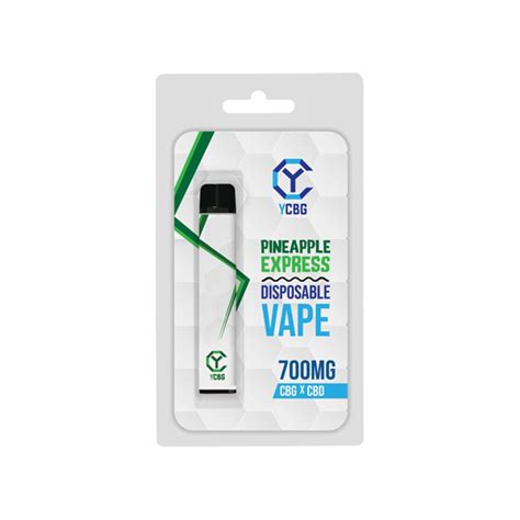 YCBG 700mg CBD CBG Flowform Disposable Vape Pen BUY 1 GET 1 FREE