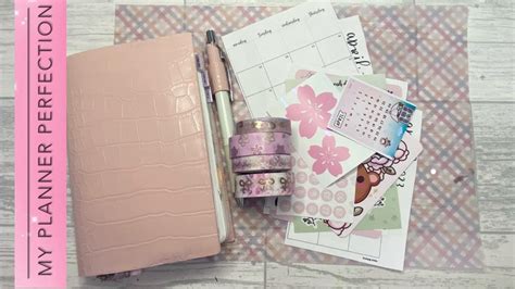 April Set Up A6 Stalogy My Planner Perfection YouTube