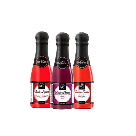 Sabonete Líquido Banho Espuma Especial 150ML HOT FLOWERS Kapitú Sex Shop Catanduva