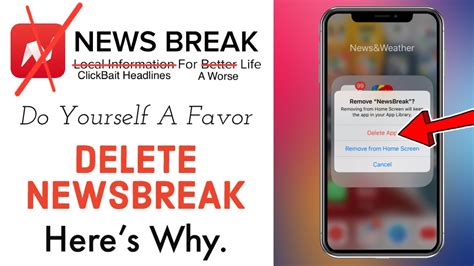 Why You Should Delete The NewsBreak App YouTube