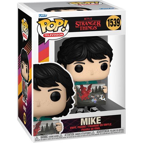 Stranger Things Season Mike With Will S Painting Funko Pop Vinyl