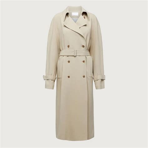 Oak Fort Beige Oversized Trench Coat Size Depop