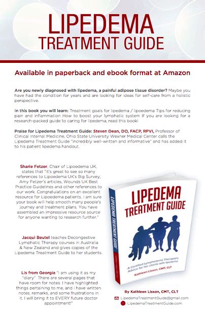 Lipedema Treatment Guide Guide For Treatment Of Lipedema Lipedema