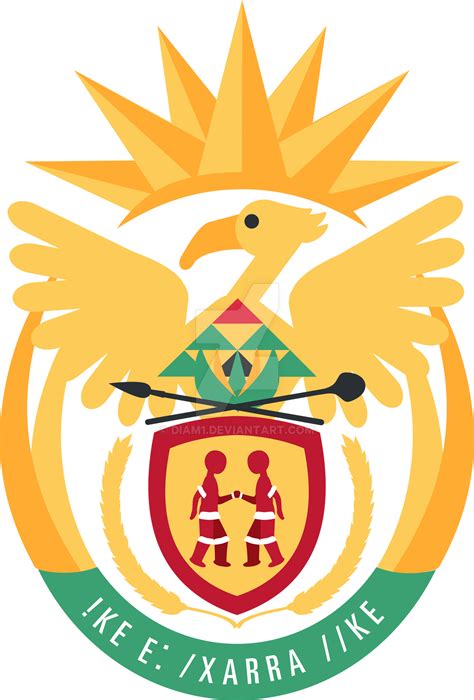 South Africa Coat Of Arms Emblazonment By Diam1 On Deviantart