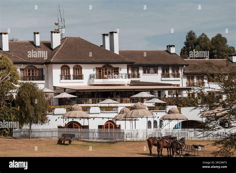 Hotel Fairmont Mount Kenya Safari Club Stock Photo Alamy