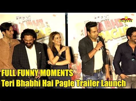 Teri Bhabhi Hai Pagle Trailer Launch Krushna Abhishek Rajniesh