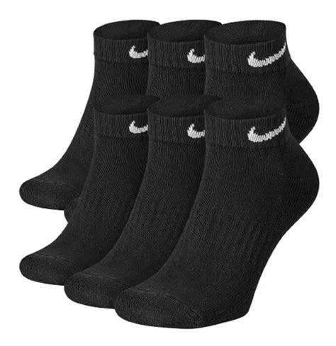 Calcetines Nike Everyday Cushioned Gym Unisex Negro Cuotas Sin Interés