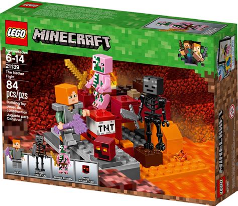 Lego Minecraft El Basti N Del Nether Toysmart Off