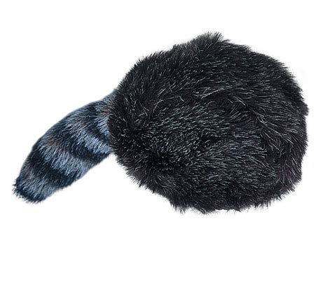 Raccoon Coonskin Cap Hat Davy Crockett Daniel Boone Pioneer Frontier