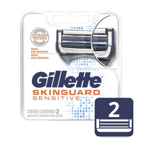 Cartuchos skinguard sensitive 2 unidades