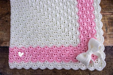 Crochet Baby Blanket In The Round Free Pattern Maisie And Ruth