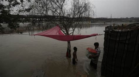 Yamuna Crosses Danger Mark Delhi Witnesses Scattered Rainfall Delhi