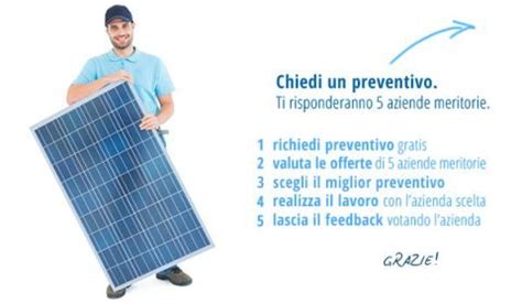 Start Preventivi Fotovoltaico Preventivo Impianti Fotovoltaici