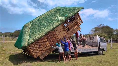 FARM VLOG 1 Delivery Ng Bahay Kubo Sa Farm YouTube