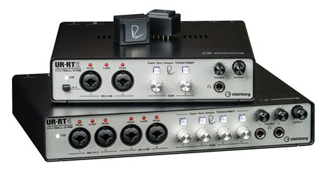 Steinberg UR RT2 Y UR RT4 Interfaces De Audio Con Transformadores