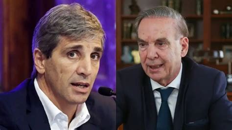 Miguel Pichetto lapidó a Luis Caputo por la ley ómnibus Perfil