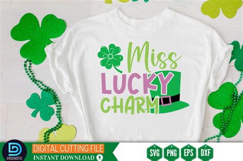 Miss Lucky Charm SVG Graphic By Design S Dark Creative Fabrica