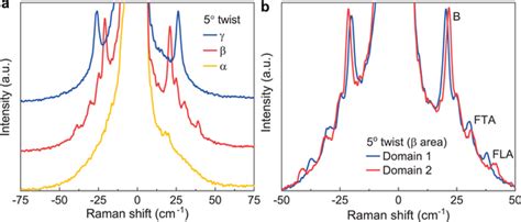 Low‐frequency Raman Spectra Of Different Sample Areas And Stacking