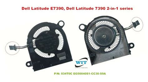 Laptop CPU Internal Cooling Fan For Dell Latitude E7390 Dell Latitude