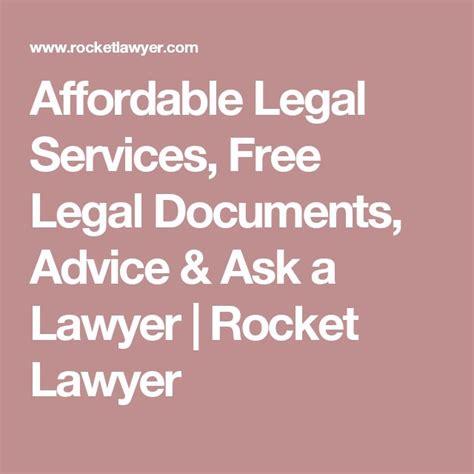 Affordable Legal Services Free Legal Documents Advice Ask A Lawyer