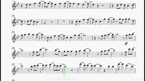 Clarinet Sheet Music Let It Go