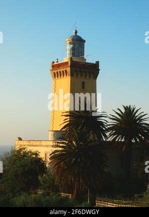 Cap Spartel Near Tangiers Morocco The Lighthouse Stock Photo Alamy