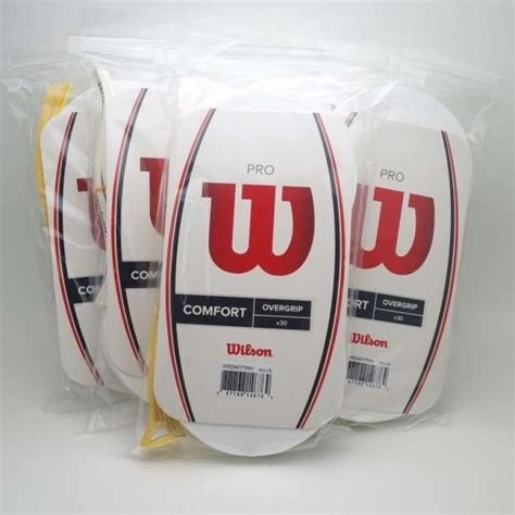 Jual Wilson Pro Comfort Wet Tacky Tennis Tenis Badminton Overgrip