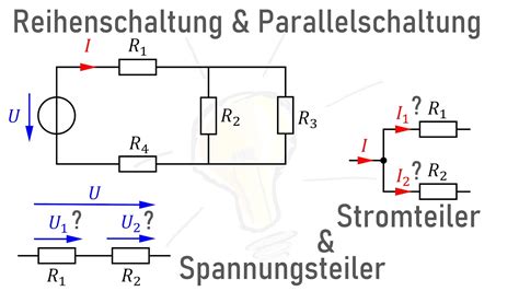 Erkl Rung Reihenschaltung Parallelschaltung Spannungsteiler