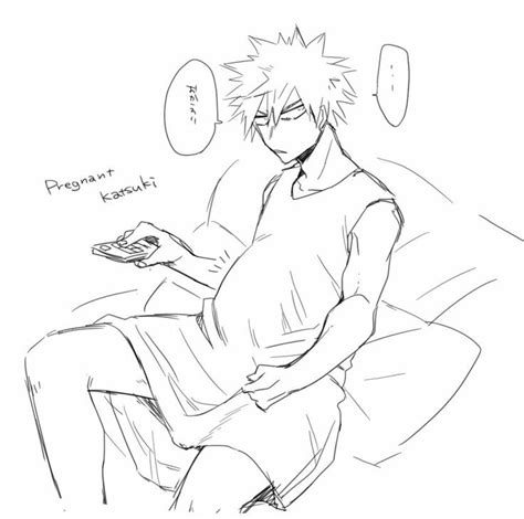 My Hero Academia Katsuki Bakugô Pregnant Casais Românticos De Anime Personagens De