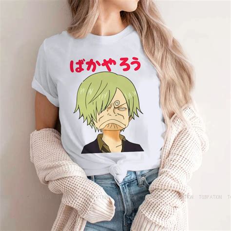 Vinsmoke Sanji Funny Face Tshirt For Girls One Piece Luffy Nami Anime