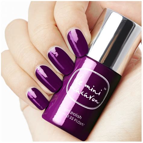 Le Mini Macaron Gel Polish Ml Blackberry