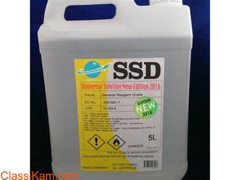 The In Ssd Chemical Solutions And Activation Powder For