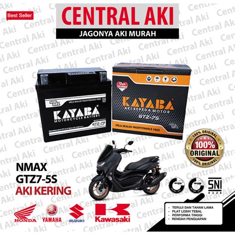 Jual Aki Nmax Kayaba Gtz S Aki Kering Free Bubble Dus Shopee Indonesia