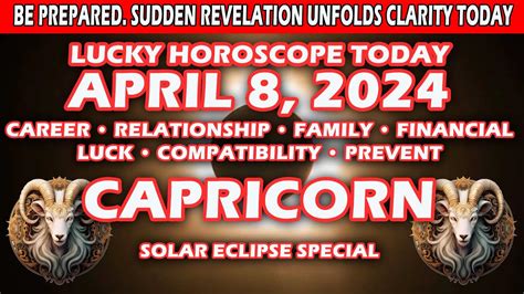 Capricorn BE PREPARED SUDDEN REVELATION UNFOLDS CLARITY TODAY