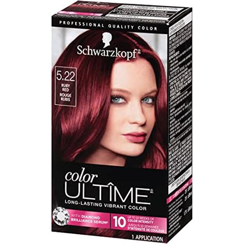 "Best Before And After Ruby Noir Hair Color Schwarzkopf"