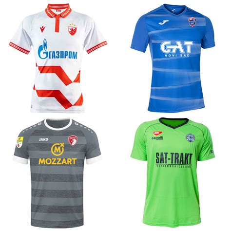 Serbian Superliga Season History Club Football Shirts