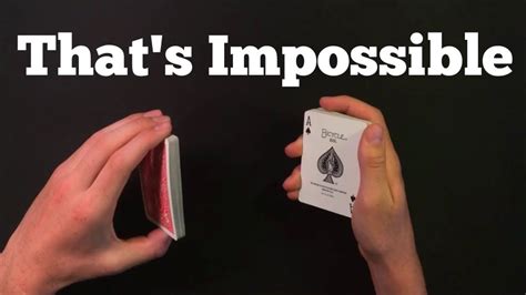 Impress Anyone With This Card Trick Youtube Easy Card Tricks Card