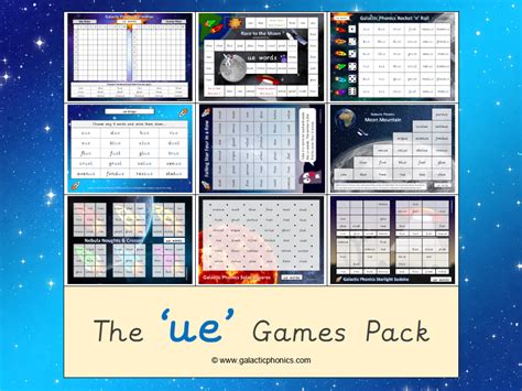The Ue Phonics Games Pack Teaching Resources