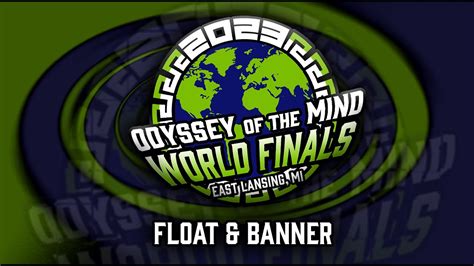 2023 Odyssey Of The Mind Float Banner Parade YouTube