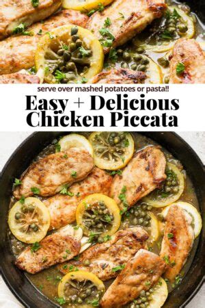 Chicken Piccata The Wooden Skillet