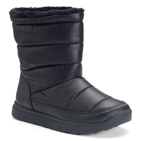 Kohls Tek Gear Womens Puff Winter Boots As Low As 1343 Reg 6999 Ftm