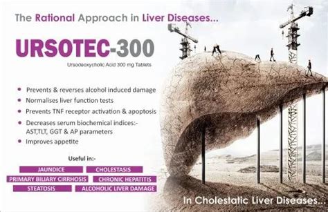 Ursotec 300 Tablet, Packaging Type: 10*10 (alu-alu) at ₹ 3600/box in ...