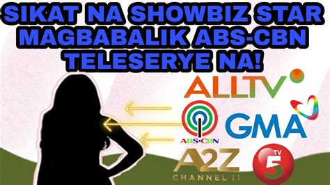 SIKAT NA SHOWBIZ STAR MAGBABALIK ABS CBN TELESERYE NA YouTube