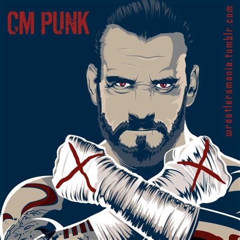 Cm Punk V1 Punk Poster