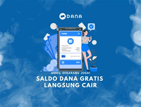 Saldo DANA Gratis Sampai 100 Ribu Klik Link Ini Sekarang