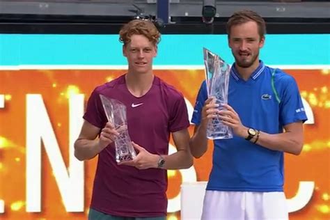 ATP Miami Daniil Medvedev Tops Jannik Sinner And Wins Title