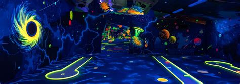 Black Light Stuttgart 3D Indoor Minigolf In Stuttgart