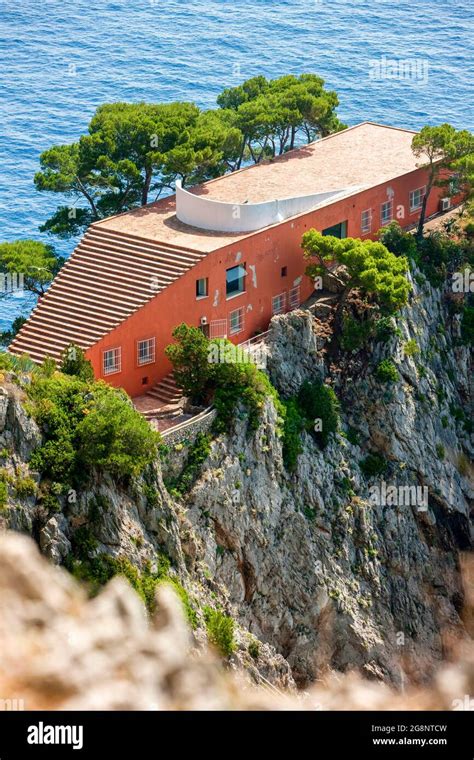 Casa Malaparte also Villa Malaparte is a house on Punta Massullo is an ...