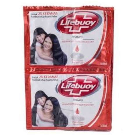 Lifebuoy Anti Hair Fall Renceng Shampoo Sachets Ml Shopee